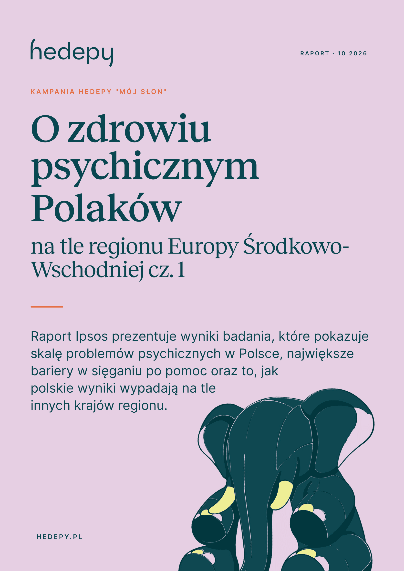 Okładka raportu Ipsos dla Hedepy